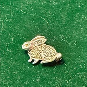 Sterling Silver 925 Rabbit Brooch​